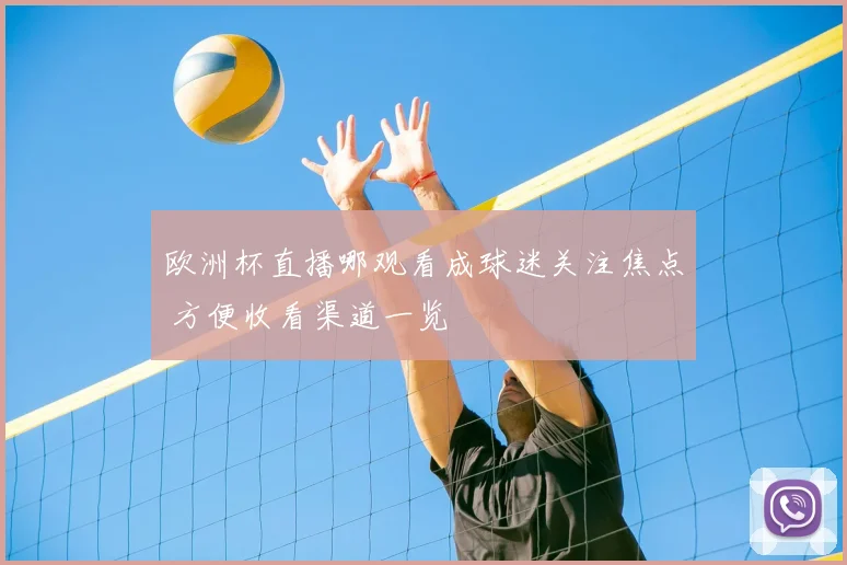 欧洲杯直播哪观看成球迷关注焦点 方便收看渠道一览